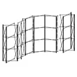 20' Combination ARISE Floor Display Hardware | https://www.bestnamebadges.com