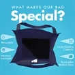 Non Woven Shopper Tote Bag | https://www.bestnamebadges.com