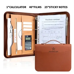 Zipper Portfolio Binder