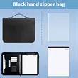 Zipper Portfolio Binder | https://www.bestnamebadges.com