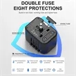 International Travel Plug Adapter | https://www.bestnamebadges.com