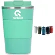12 oz. Stainless Steel Thermos Mug Full Color In Stock | https://www.bestnamebadges.com