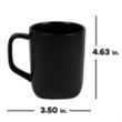 Slate 14 oz Ceramic Mug | https://www.bestnamebadges.com