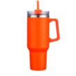 Slate 40oz Handle Tumbler | https://www.bestnamebadges.com