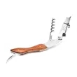 Multi-Function Red Wine Bottle Opener Stainless Steel Wood | https://www.bestnamebadges.com
