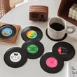 Vinyl Record Disk Coasters for Drinks | https://www.bestnamebadges.com