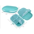 8 Compartments Portable Pill Case | https://www.bestnamebadges.com