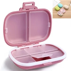 8 Compartments Portable Pill Case