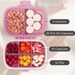 8 Compartments Portable Pill Case | https://www.bestnamebadges.com