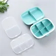 8 Compartments Portable Pill Case | https://www.bestnamebadges.com