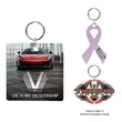 Acrylic Key Tag - Custom Shape 4" | https://www.bestnamebadges.com