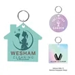 Acrylic Key Tag - Custom Shape 2" | https://www.bestnamebadges.com