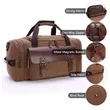 Canvas Duffel Bag with Shoulder Strap | https://www.bestnamebadges.com