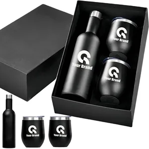 Double Wall Insulated Travel Mug Set | https://www.bestnamebadges.com