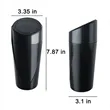 Portable Car Trash Can with Lid & Leakproof Design | https://www.bestnamebadges.com