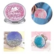 Folding Quicksand Small Mirror | https://www.bestnamebadges.com