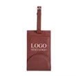 Travel Leather Luggage Tag | https://www.bestnamebadges.com