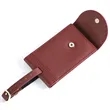 Travel Leather Luggage Tag | https://www.bestnamebadges.com