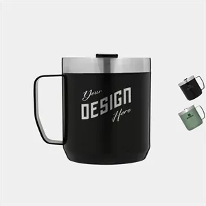 12 oz Stanley® Classic Stainless Steel Insulated Camp Mug | https://www.bestnamebadges.com