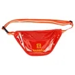 Diamond Clear TPU Belt Bag | https://www.bestnamebadges.com