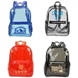 Diamond Clear TPU Backpack | https://www.bestnamebadges.com