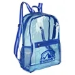 Diamond Clear TPU Backpack | https://www.bestnamebadges.com