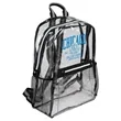Diamond Clear TPU Backpack | https://www.bestnamebadges.com