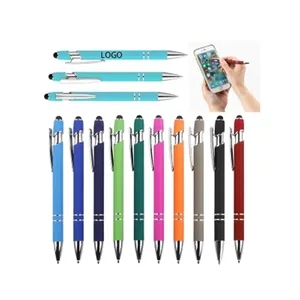 Custom logo retractable metal ballpoint pen