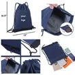Sports Drawstring Backpack | https://www.bestnamebadges.com
