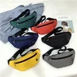 Fanny Pack for Men Women Waterproof Sports Waist Bag | https://www.bestnamebadges.com