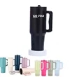 40 oz Stainless Vacuum Tumbler with Handle and Straw Lid | https://www.bestnamebadges.com