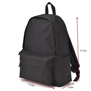 Backpack Basic Bookbag Casual Daypack College Work Travel