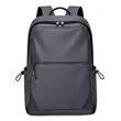 Waterproof Backpack Classical Basic Bag Black Gray | https://www.bestnamebadges.com