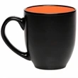 16 oz. Bistro Two-Tone Ceramic Custom Mugs | https://www.bestnamebadges.com