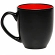 16 oz. Bistro Two-Tone Ceramic Custom Mugs | https://www.bestnamebadges.com