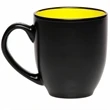 16 oz. Bistro Two-Tone Ceramic Custom Mugs | https://www.bestnamebadges.com