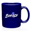 11 oz. Traditional Ceramic Custom Mugs | https://www.bestnamebadges.com