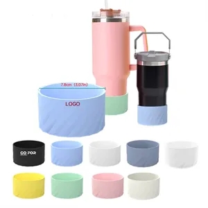Silicone Boot Sleeve for 40oz 30oz Tumbler with Handle