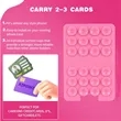 Suction Phone Wallet Card Holder Mount | https://www.bestnamebadges.com