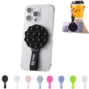 Magnetic Silicone Suction Phone Mount for iPhone and Android