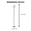 Tent Canopy Night-Glow Ground Stake Anchor Pin | https://www.bestnamebadges.com