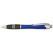 Silver Accent Grip Plastic Pen | https://www.bestnamebadges.com
