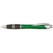 Silver Accent Grip Plastic Pen | https://www.bestnamebadges.com