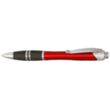 Silver Accent Grip Plastic Pen | https://www.bestnamebadges.com