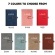 A5 Soft Cover U-Clip Notebook | https://www.bestnamebadges.com