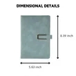 A5 Soft Cover U-Clip Notebook | https://www.bestnamebadges.com