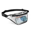 Transparent PVC Waist Bag with Adjustable Strap | https://www.bestnamebadges.com