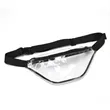 Transparent PVC Waist Bag with Adjustable Strap | https://www.bestnamebadges.com