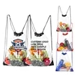 PVC drawstring bag waterproof transparent portable travel | https://www.bestnamebadges.com