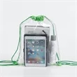 PVC drawstring bag waterproof transparent portable travel | https://www.bestnamebadges.com